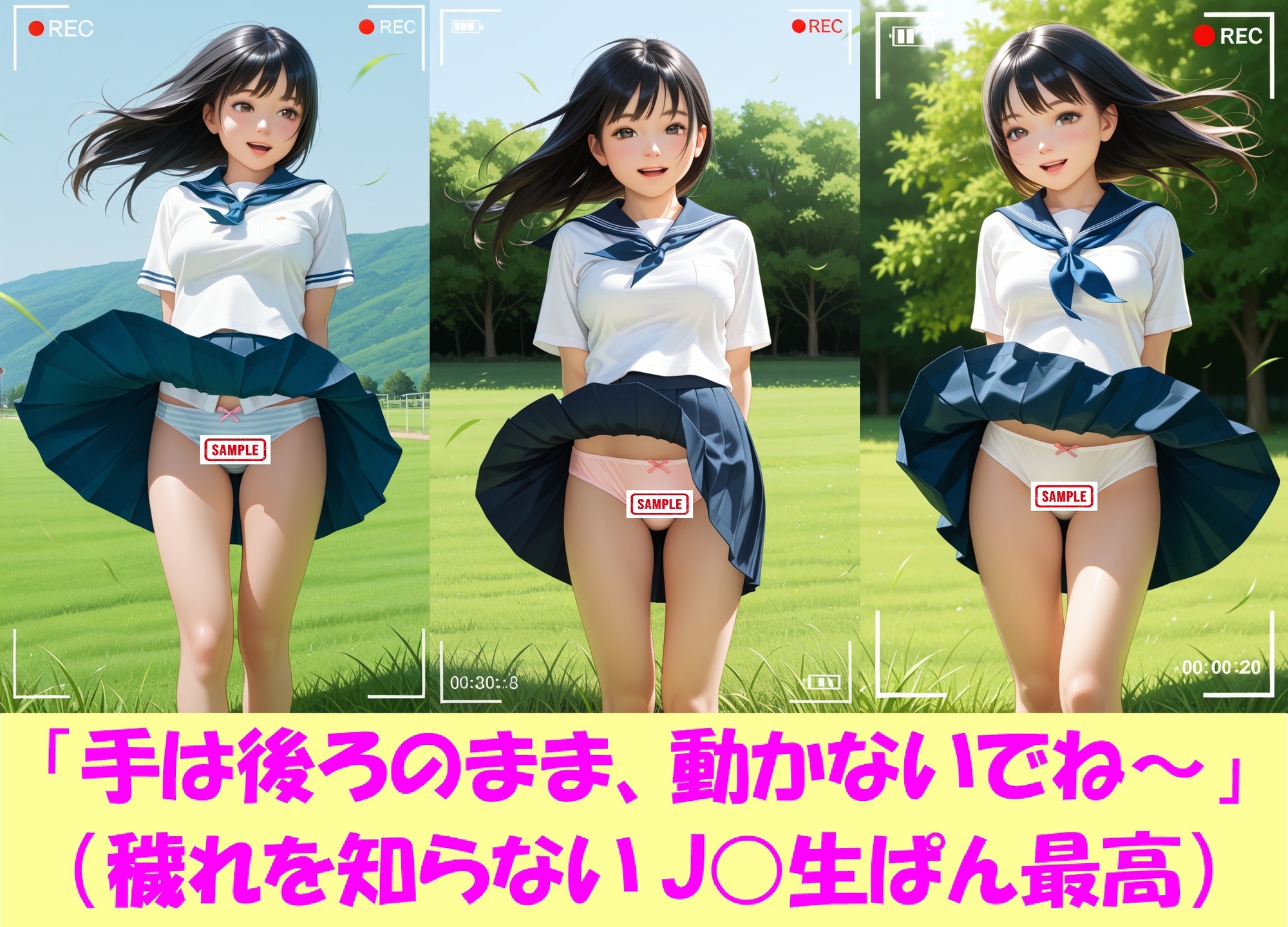 現役J○が撮影会でパンチラを撮られ生涯オカズ化 – Preview 7