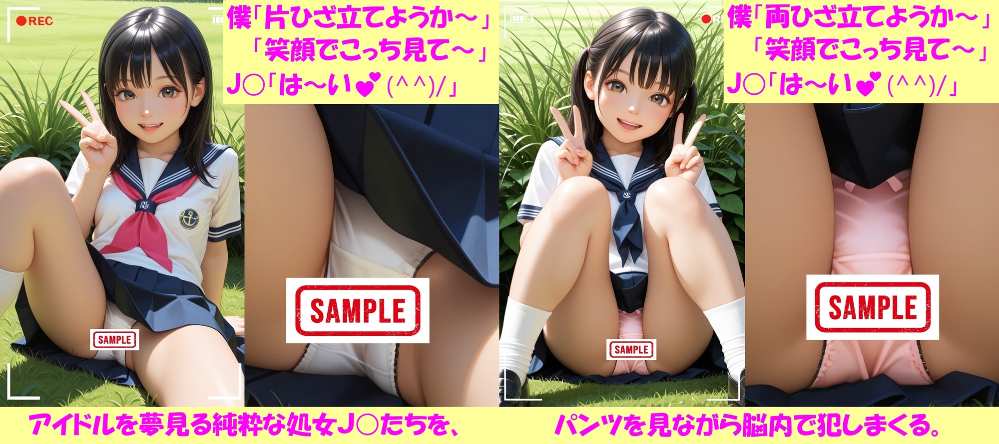 現役J○が撮影会でパンチラを撮られ生涯オカズ化 – Preview 9