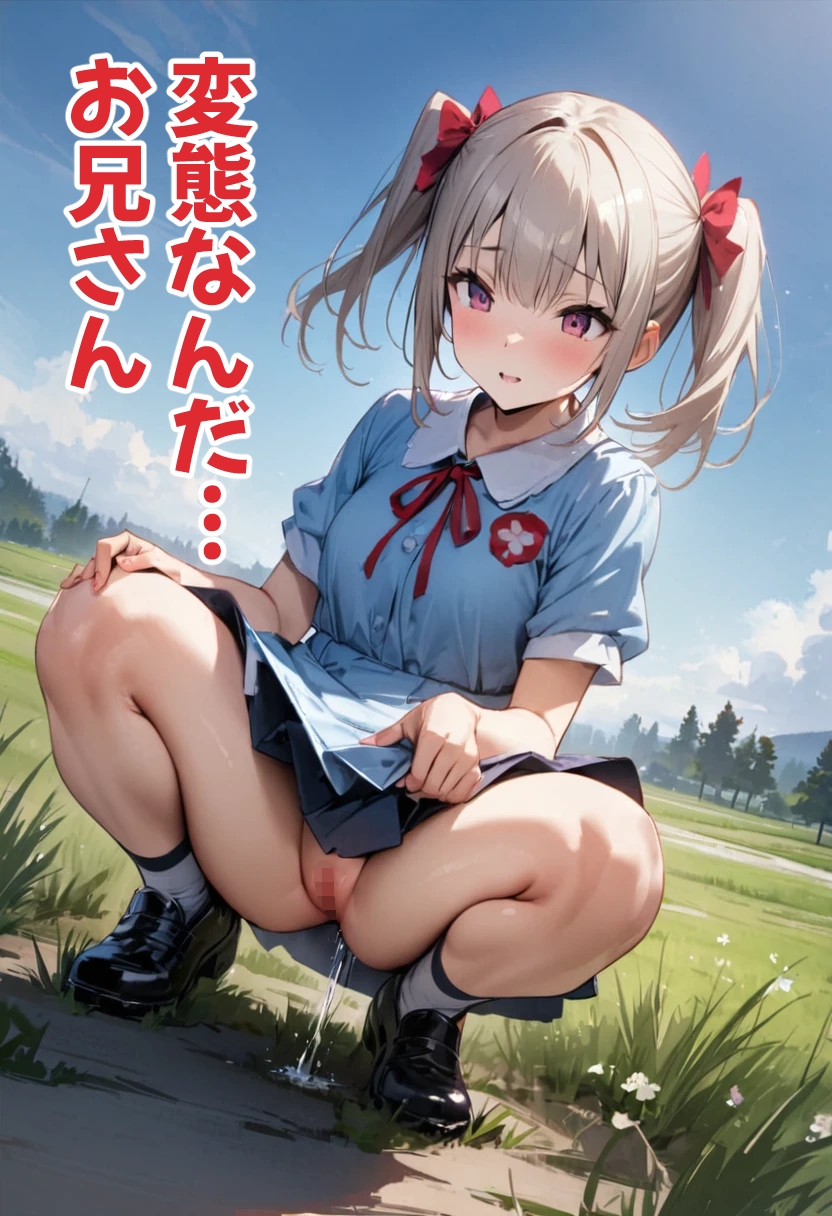 足刈がイク！ 変態放尿プレイ編