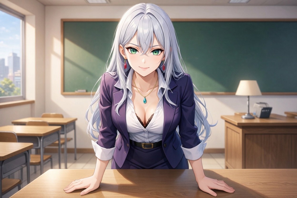 10回の補習で距離が変わる ビジネス英語クイズ×恋愛シミュレーション セリーヌ先生