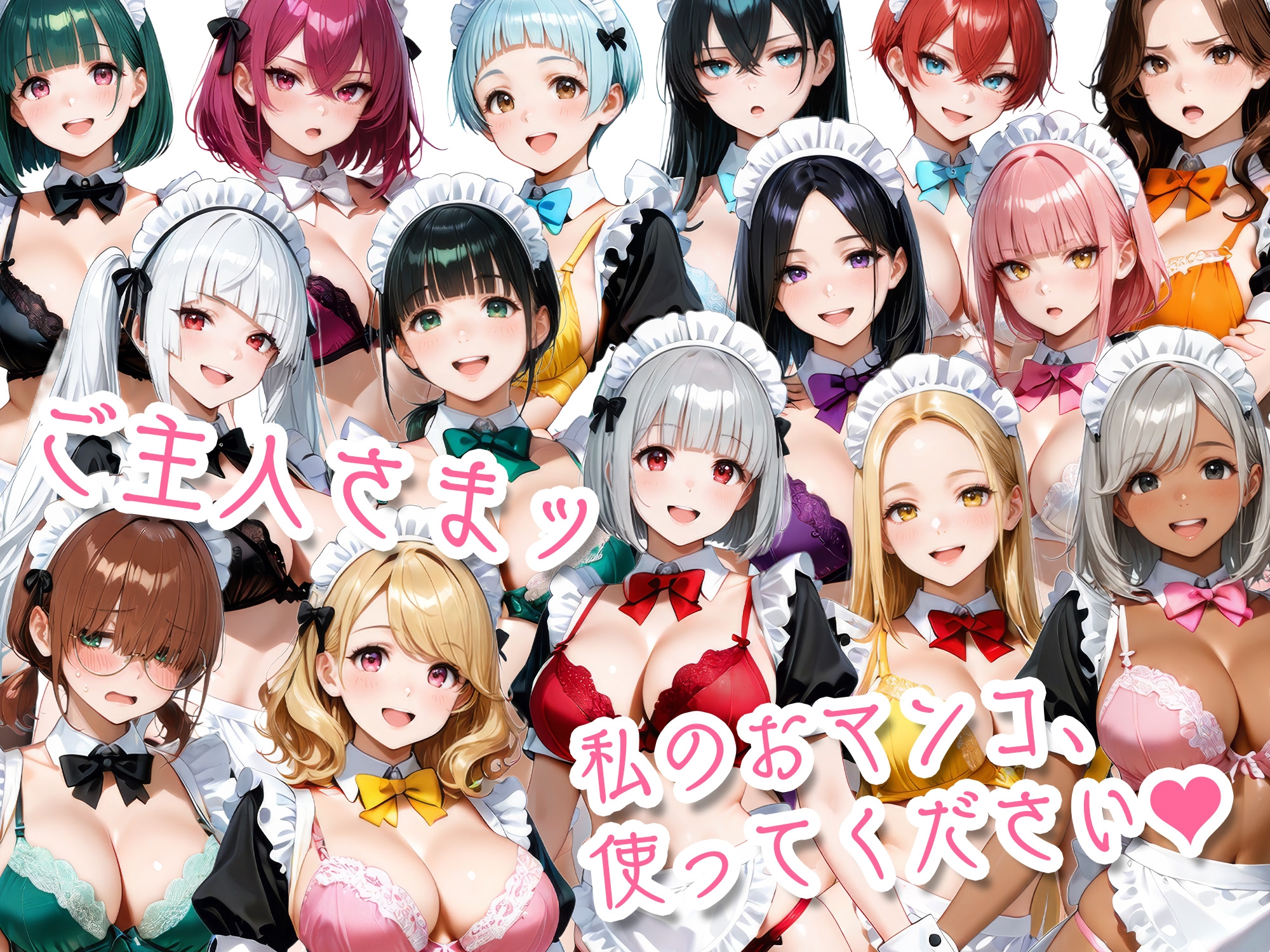 15人の爆乳メイドが毎日ご奉仕セックスしてくれる家