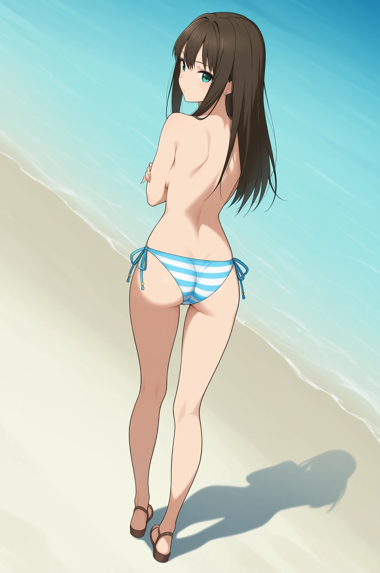 虹かけ誌 ア◯ドルマスター イラスト集46 渋◯凛 溢れそうだね、色々と