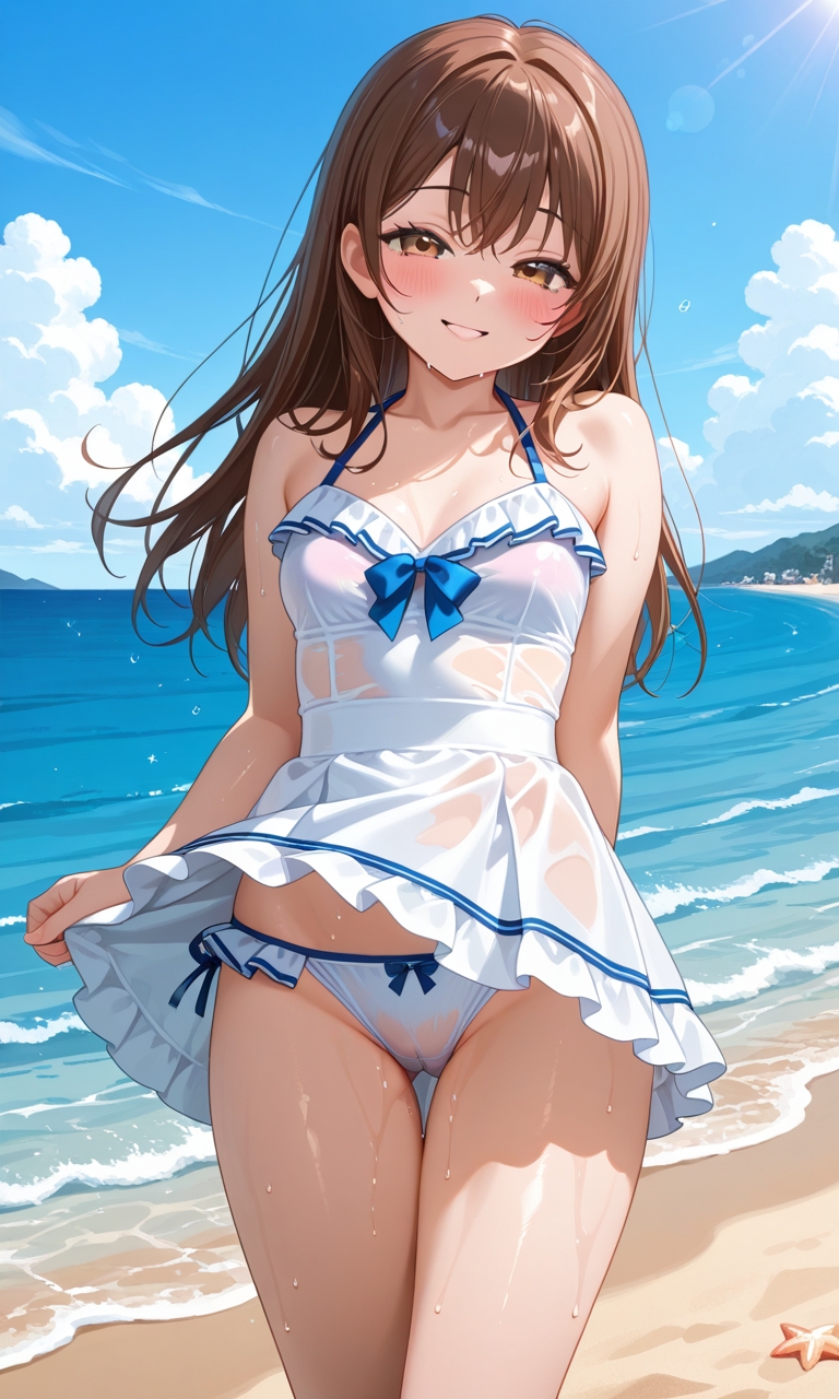 同級生がいろんな水着で誘惑してくる – Preview 3