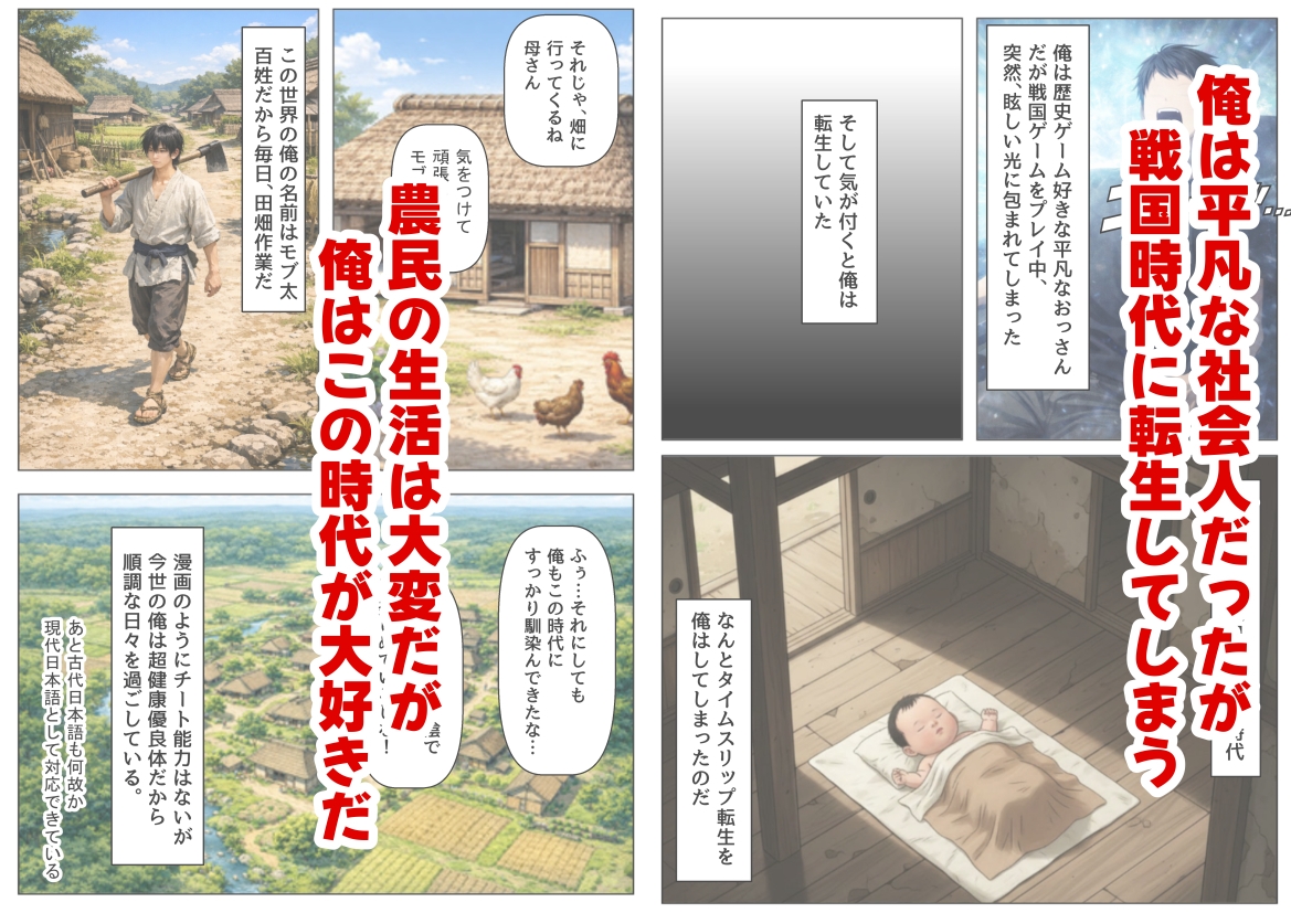 《処女穴開け儀式》戦国時代の農村に俺が転生したら、エロすぎた史実の話2