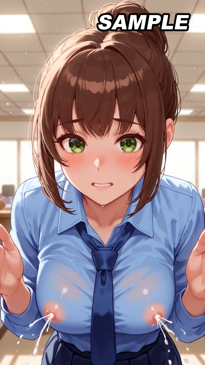 【母乳づくしVol.2】新人OLやらかし母乳噴射