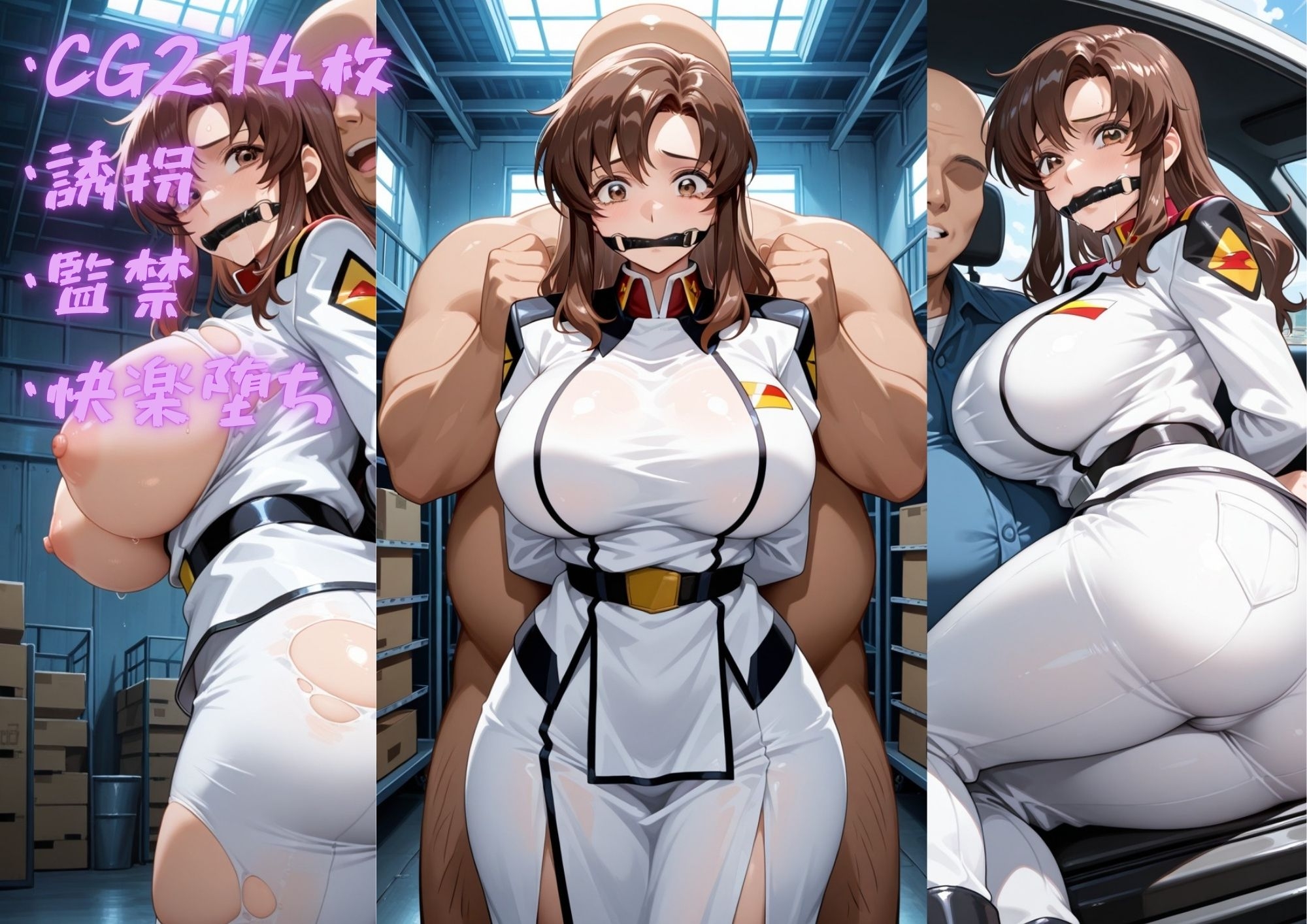 ガ〇ダムヒロインCG集シリーズ マ〇ュー編