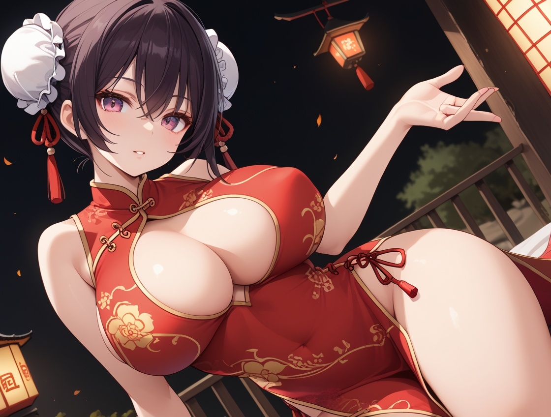 中華料理店の巨乳チャイナ娘に店内で何度も中出しした話 – Preview 11