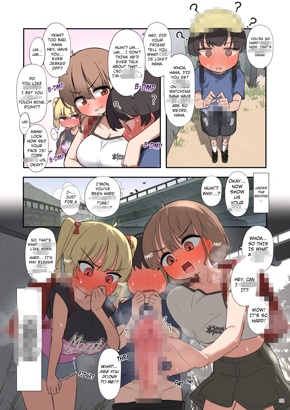 クラスで一番おっぱい大きい子にHさせてもらえた話○英語版 – Preview 8