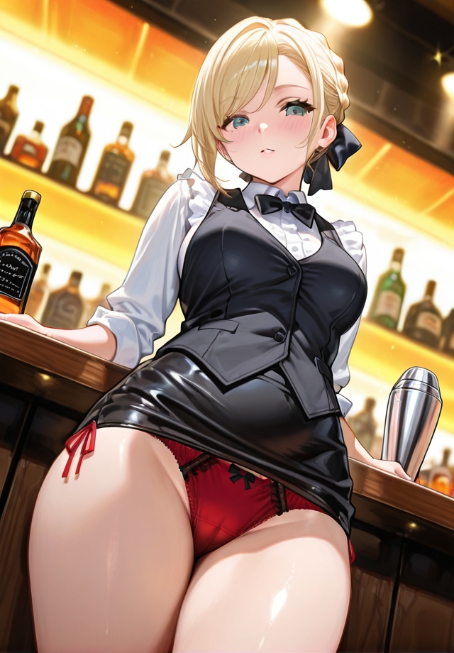 下から失礼しま〜す バーテンダー編