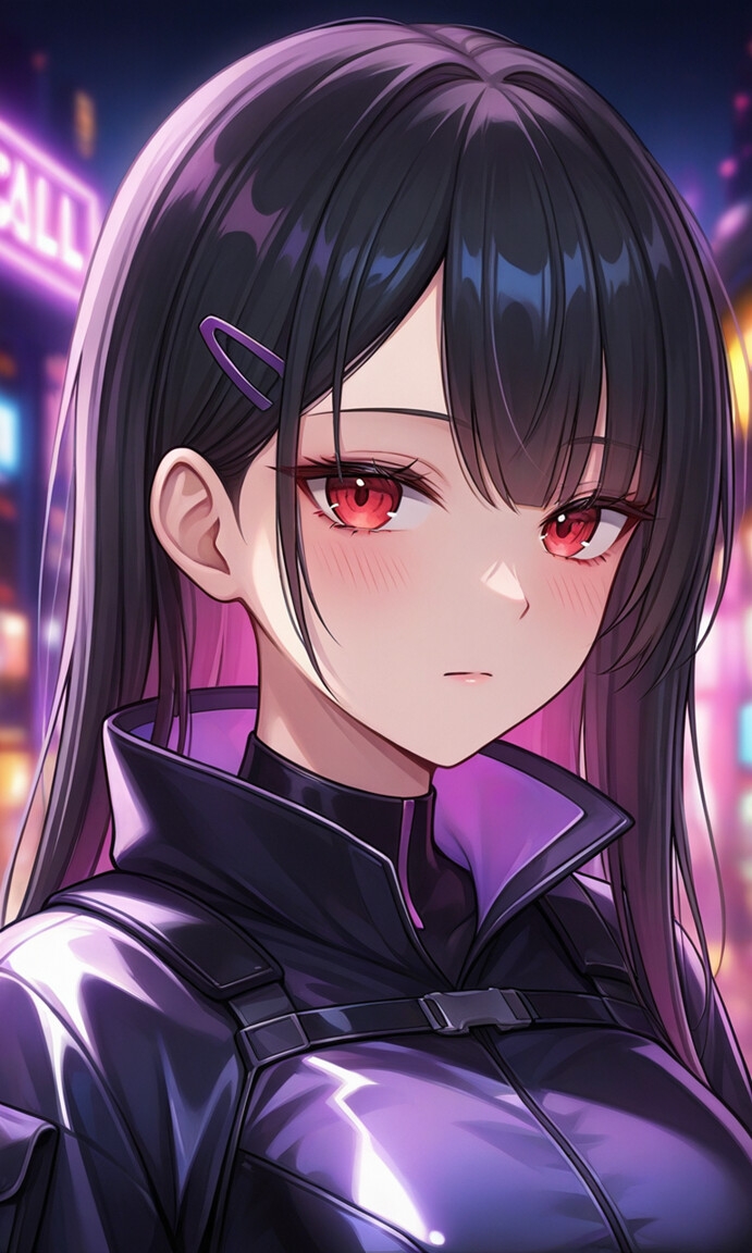 Lila Nox - Cyber Temptation【Neon Hacker Girl】 – Preview 10