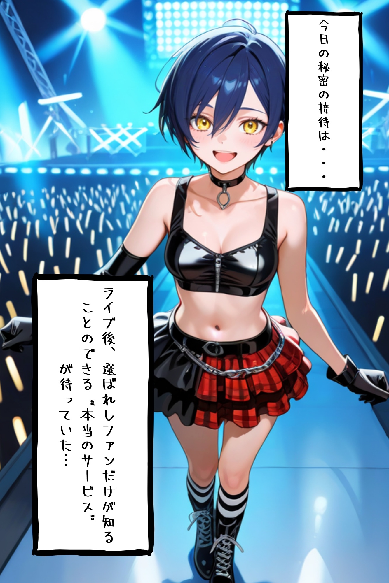 【漫画がアニメ化！】極秘ファンサ・アイドル裏接待 氷室カナ編