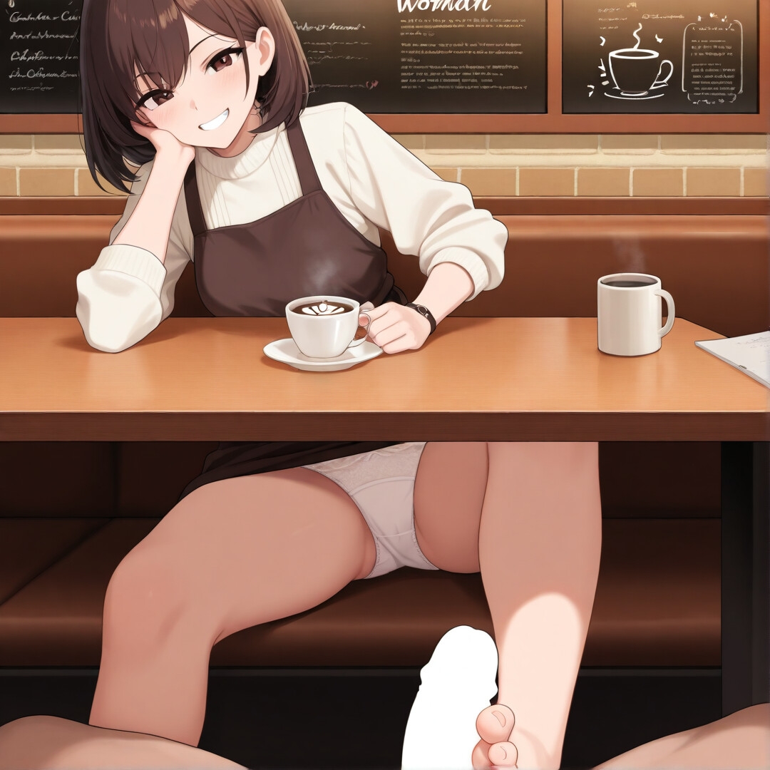 色んなお姉さんに足コキされてみた 白パンツ編