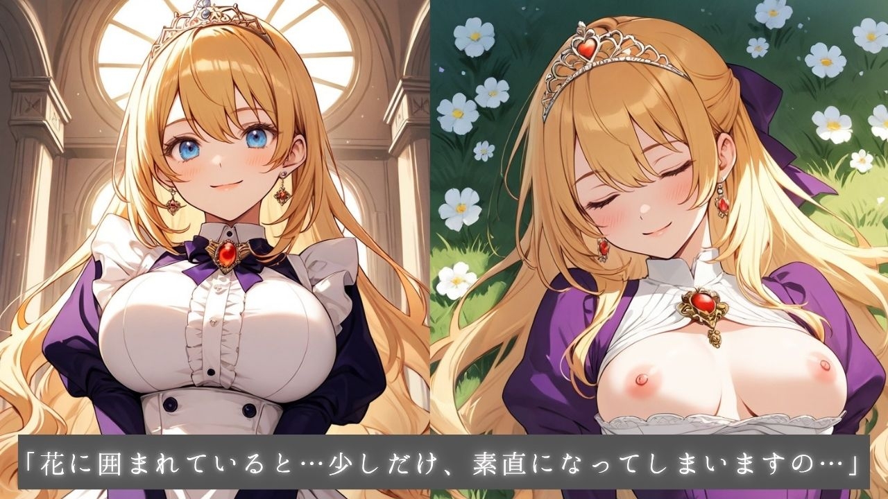 着エロ種付け清純プリンセス4〜大自然に乱れる花びら、水辺に広がるスカート〜