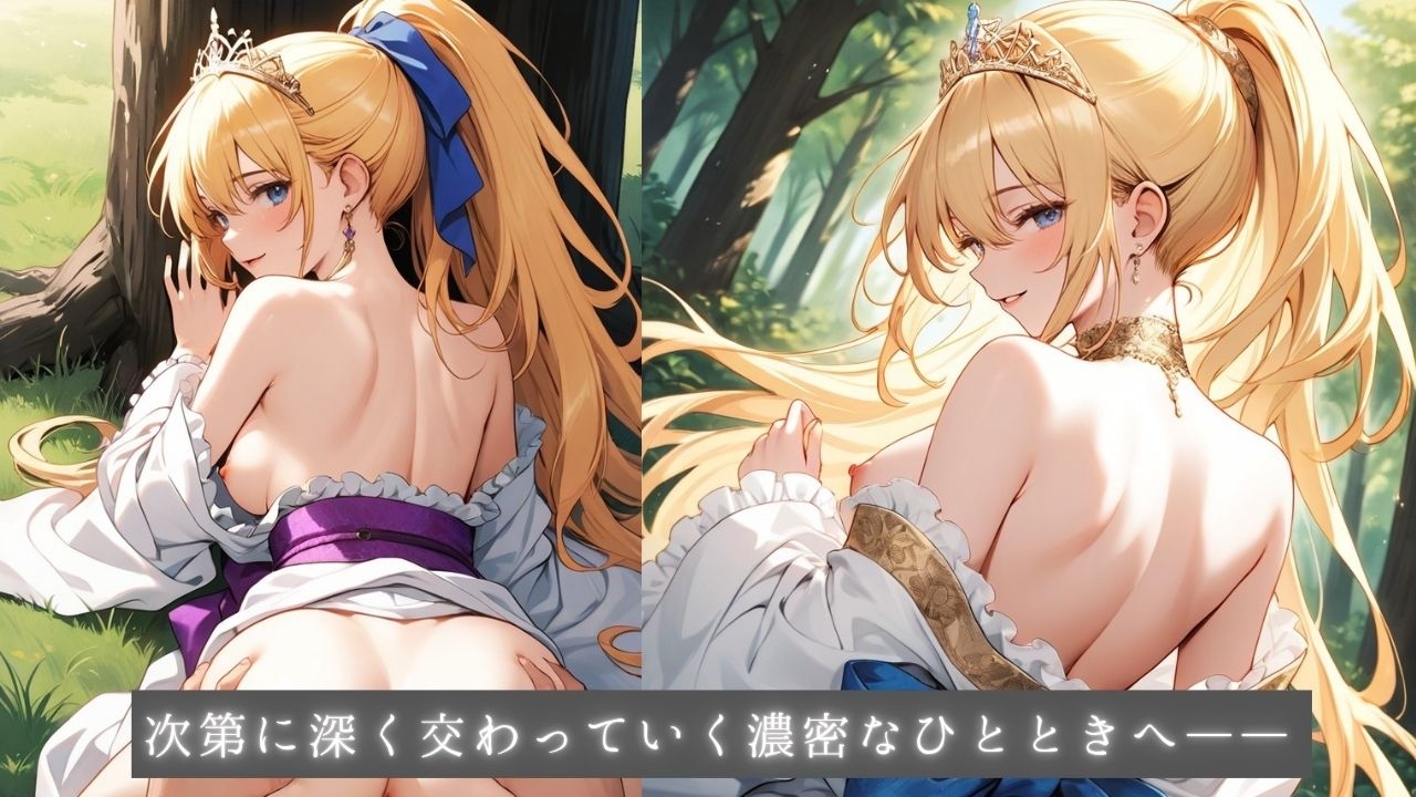 着エロ種付け清純プリンセス4〜大自然に乱れる花びら、水辺に広がるスカート〜