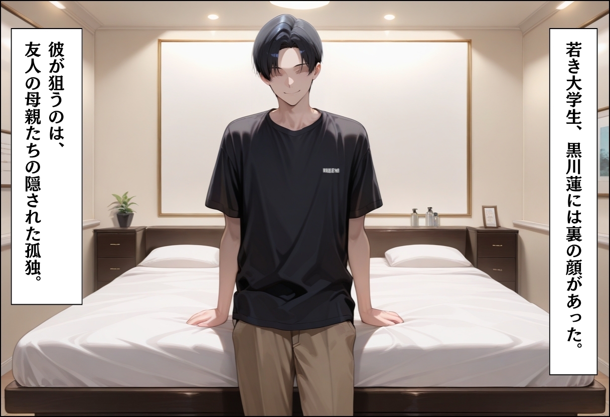 人妻キラーの俺が友達の爆乳ママを中出しで落とす話 ～セラピストママ逆開発編～