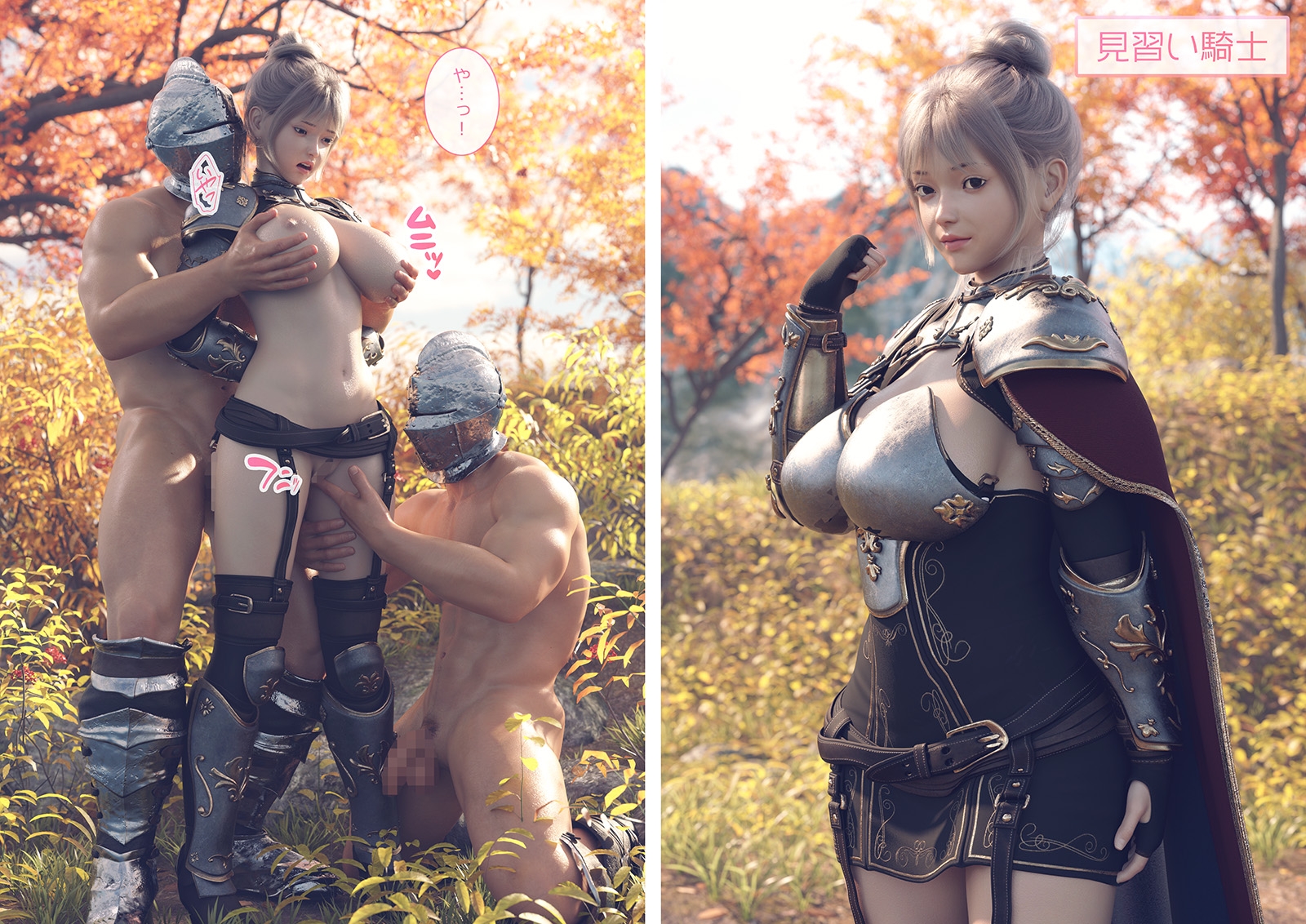 帝国の魔の手から必ずや姫殿下をお守りしてみせる女騎士たち – Preview 2