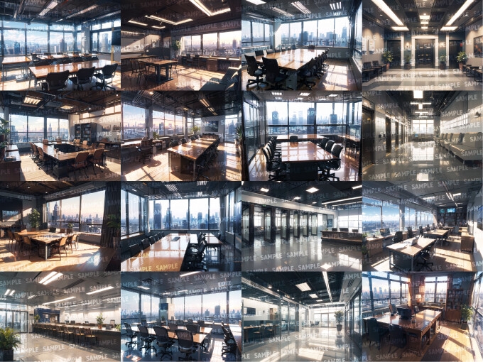 【背景138枚】オフィス - 差分あり