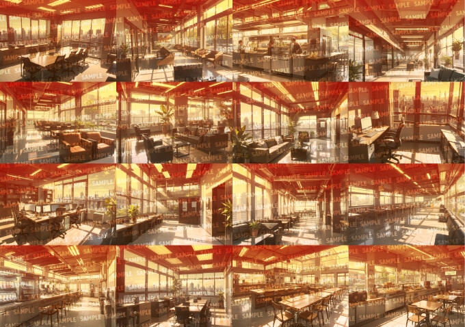 【背景138枚】オフィス - 差分あり