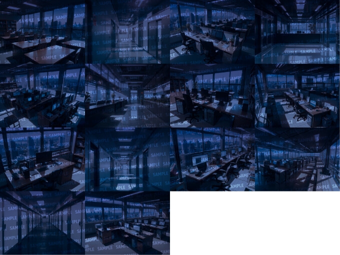 【背景138枚】オフィス - 差分あり