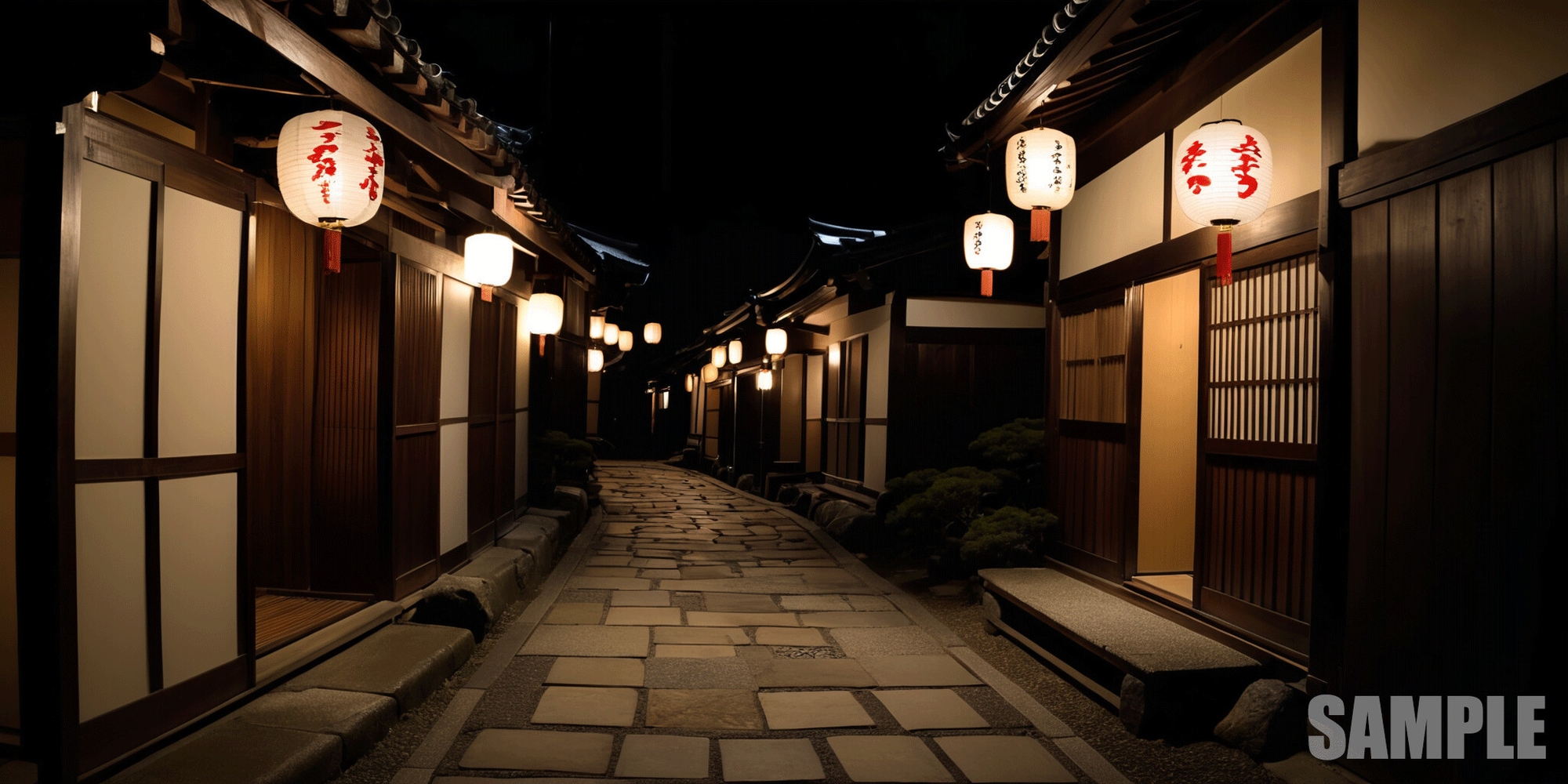 Japanese Kyoto Style Street Environment Pack 100 Background Textures