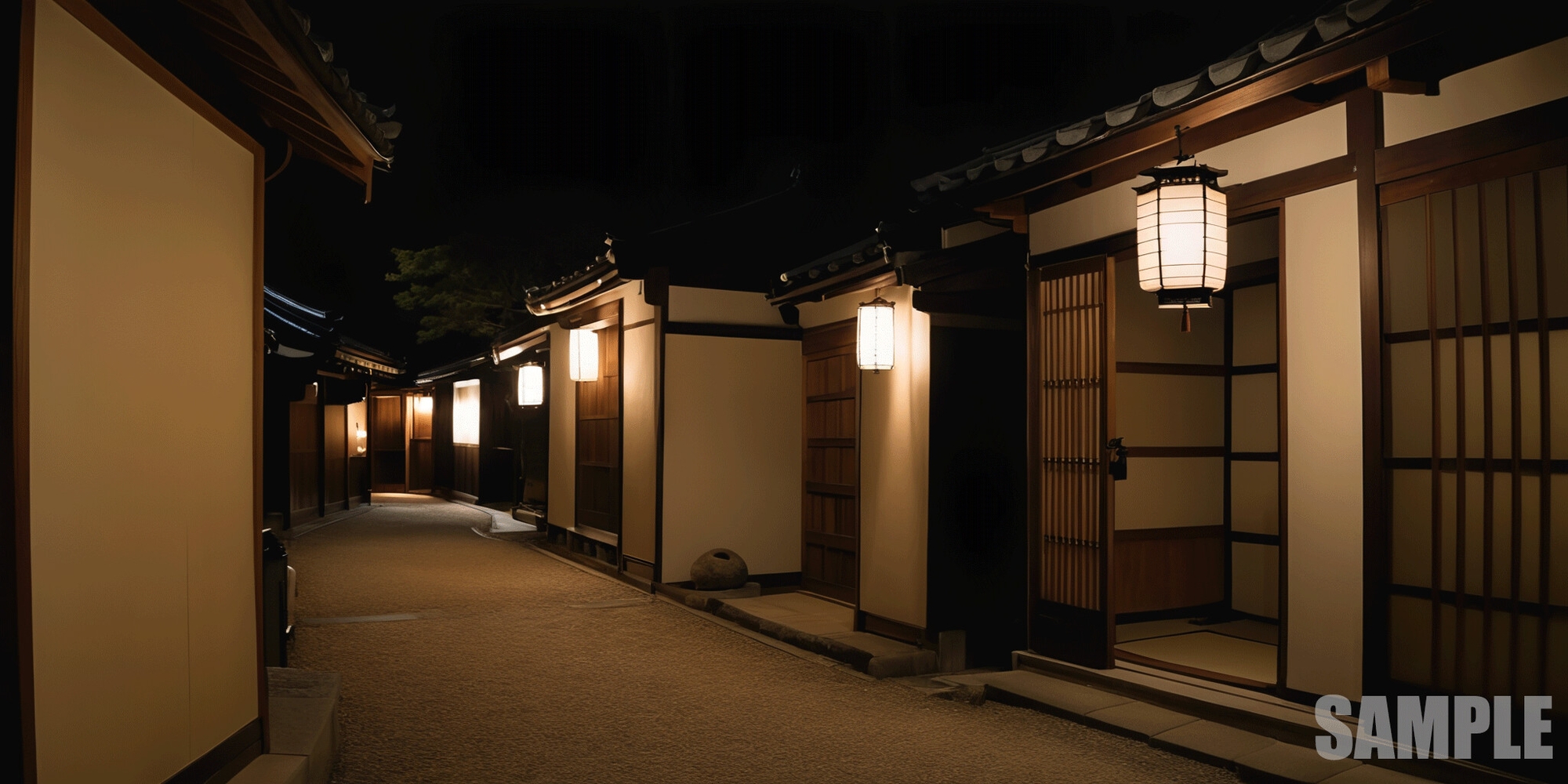 Japanese Kyoto Style Street Environment Pack 100 Background Textures