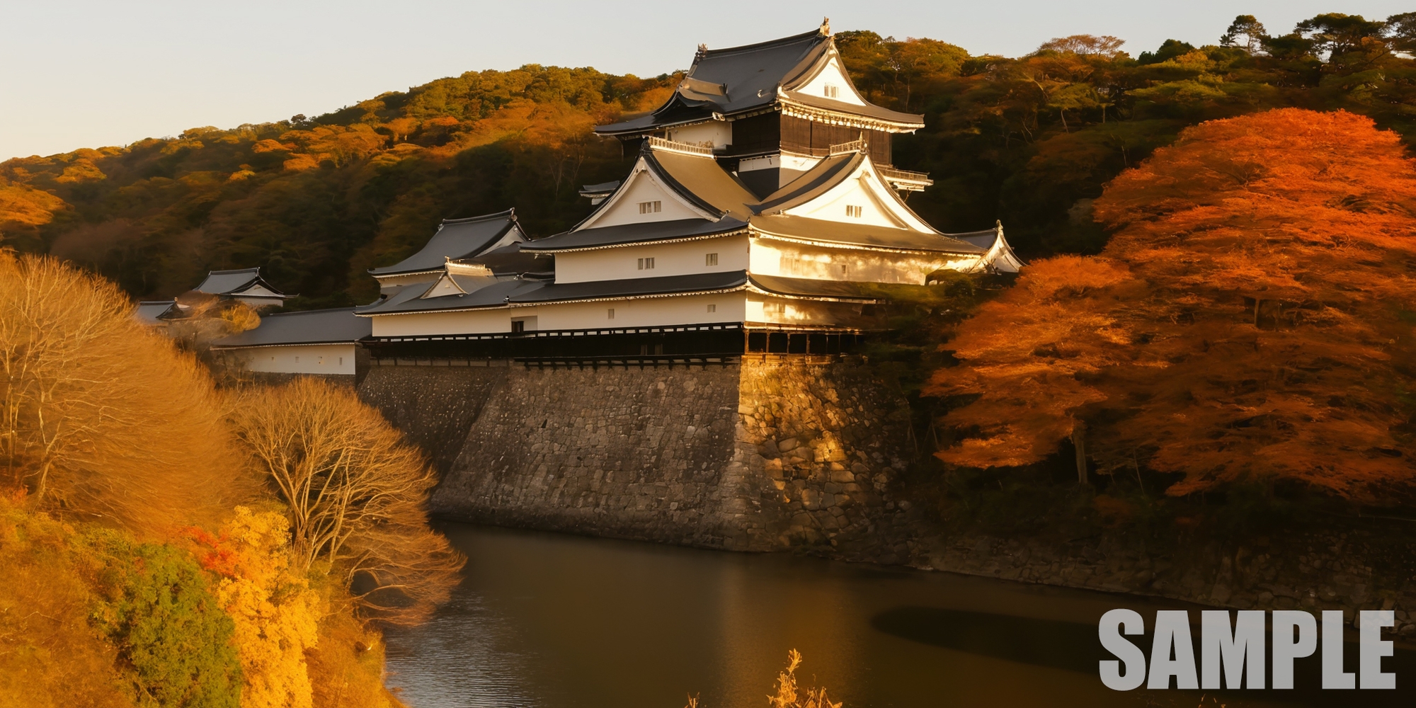 Japanese castle Environment Pack 100 Background Textures – Preview 4