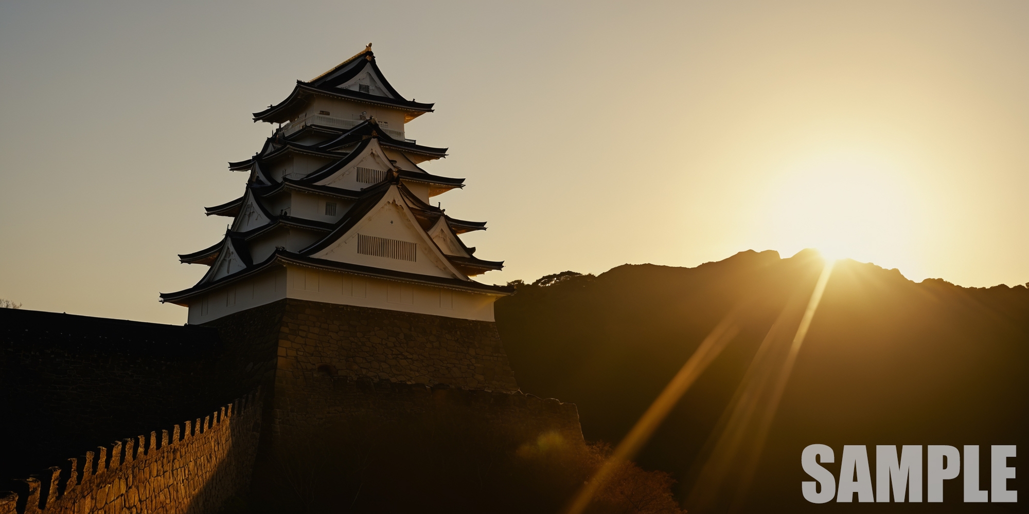 Japanese castle Environment Pack 100 Background Textures – Preview 10