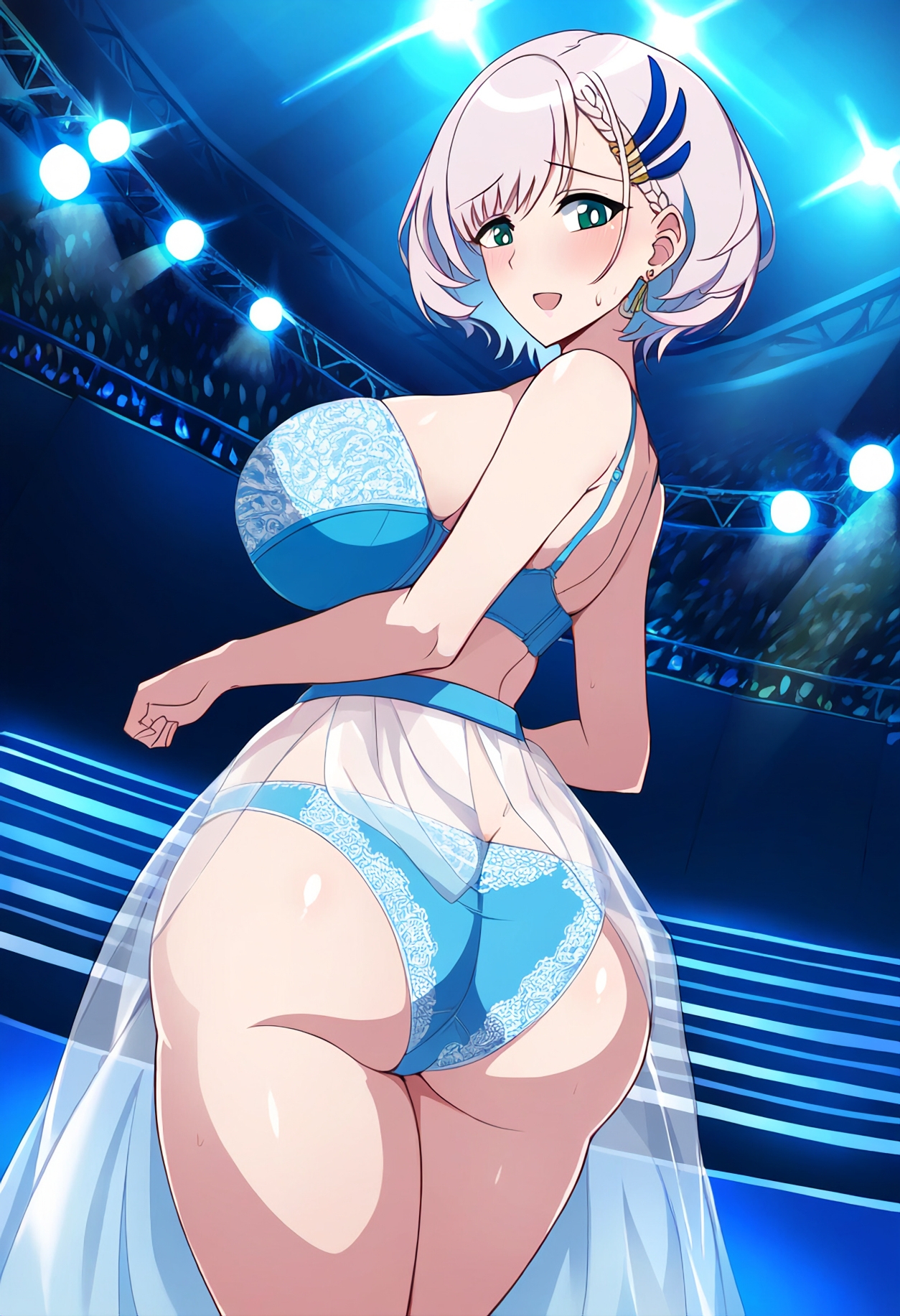 【買い切り版】バーチャル衣装故障で羞恥レイネ(English translation included)