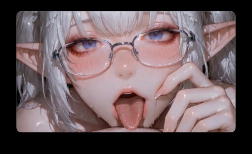 唇の奉仕3 ～メガネっ子の濡れた舌使い～