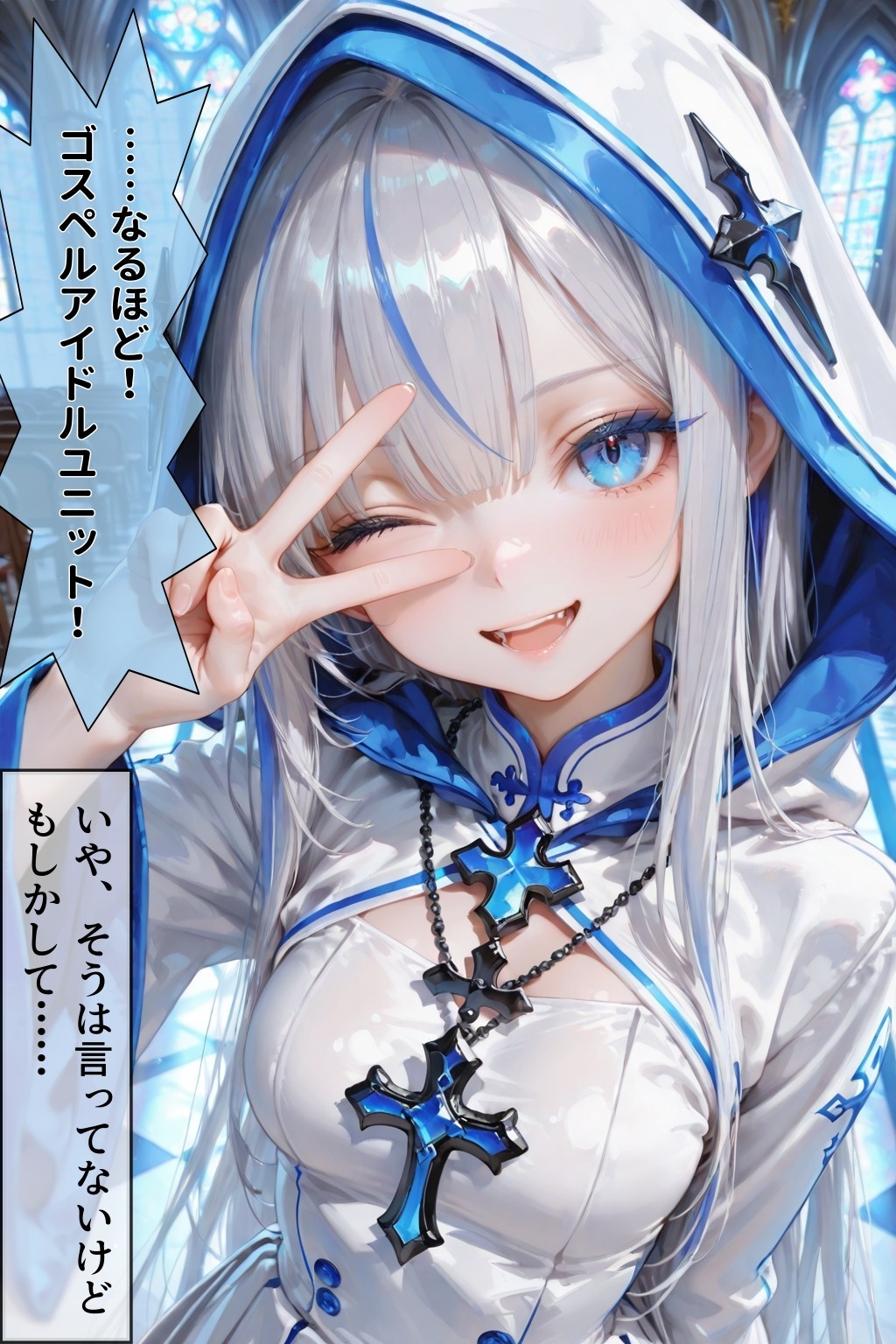 聖女ちゃんの勘違い神託 クラリス編(1) 〜聖水配布と幹部奉仕〜【おしっこ/アナル/中出し】【HS48】Vol.01