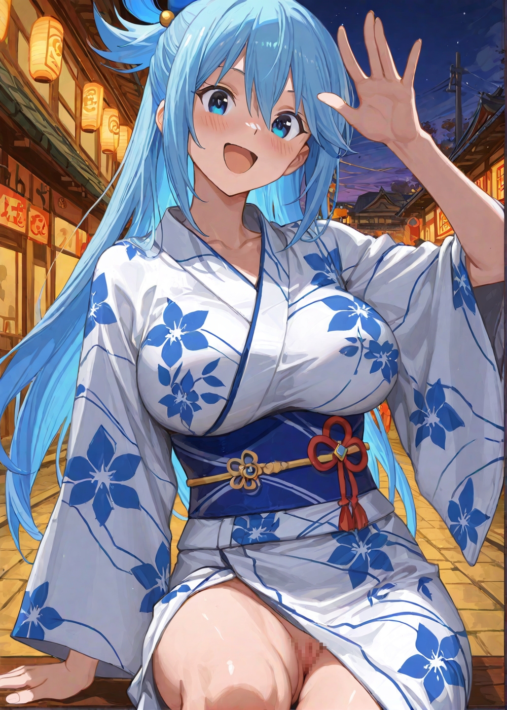 【この素晴らしい世界に祝福を！】寝落ちアクアにイタズラから…酒乱中出しSEX – Preview 3