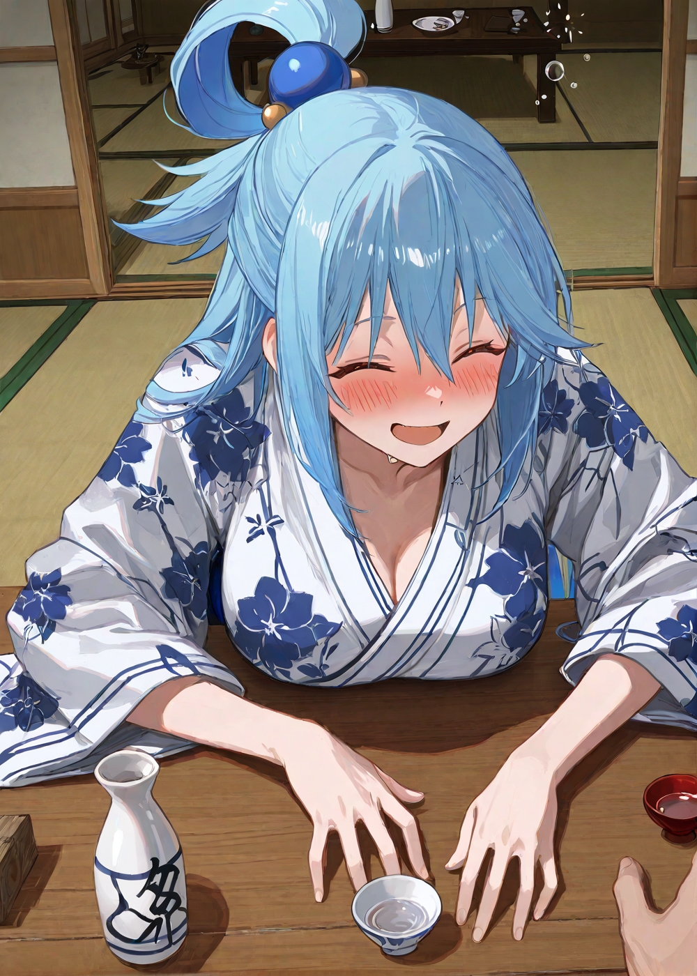 【この素晴らしい世界に祝福を！】寝落ちアクアにイタズラから…酒乱中出しSEX – Preview 7