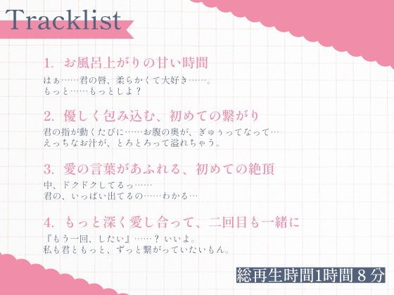 初めての純愛いちゃらぶえっち～お風呂上がりの甘いひととき～