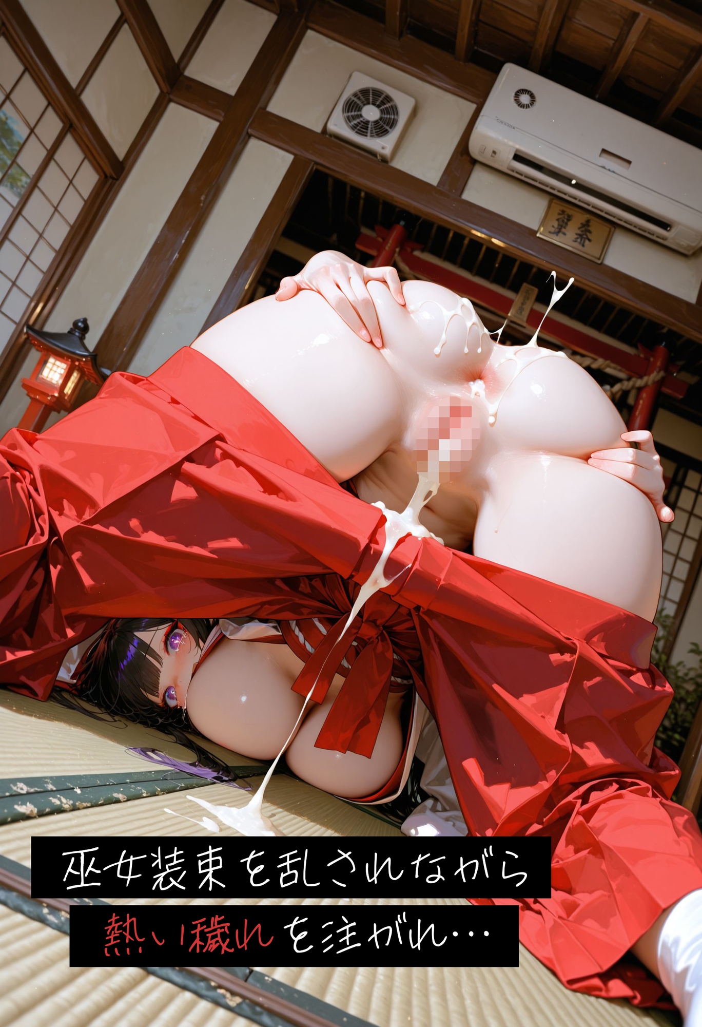 神社巫女の孕み穢れ祓い～子宮で受け止める穢れの精液