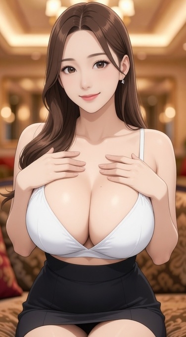 高級ホテルで汗だく イキ狂う美人妻〜巨乳揉みしだき連続絶頂〜