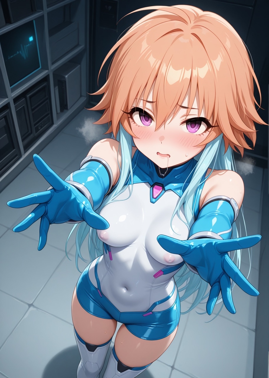 特殊性癖シリーズ『No.9』 未来的なサイバースーツで恥ずかしがってるやつ – Preview 2