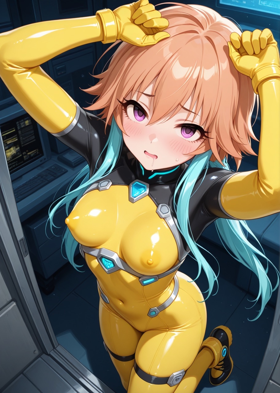 特殊性癖シリーズ『No.9』 未来的なサイバースーツで恥ずかしがってるやつ – Preview 7