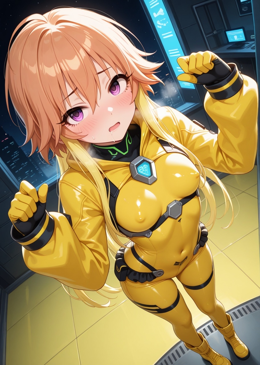 特殊性癖シリーズ『No.9』 未来的なサイバースーツで恥ずかしがってるやつ – Preview 8