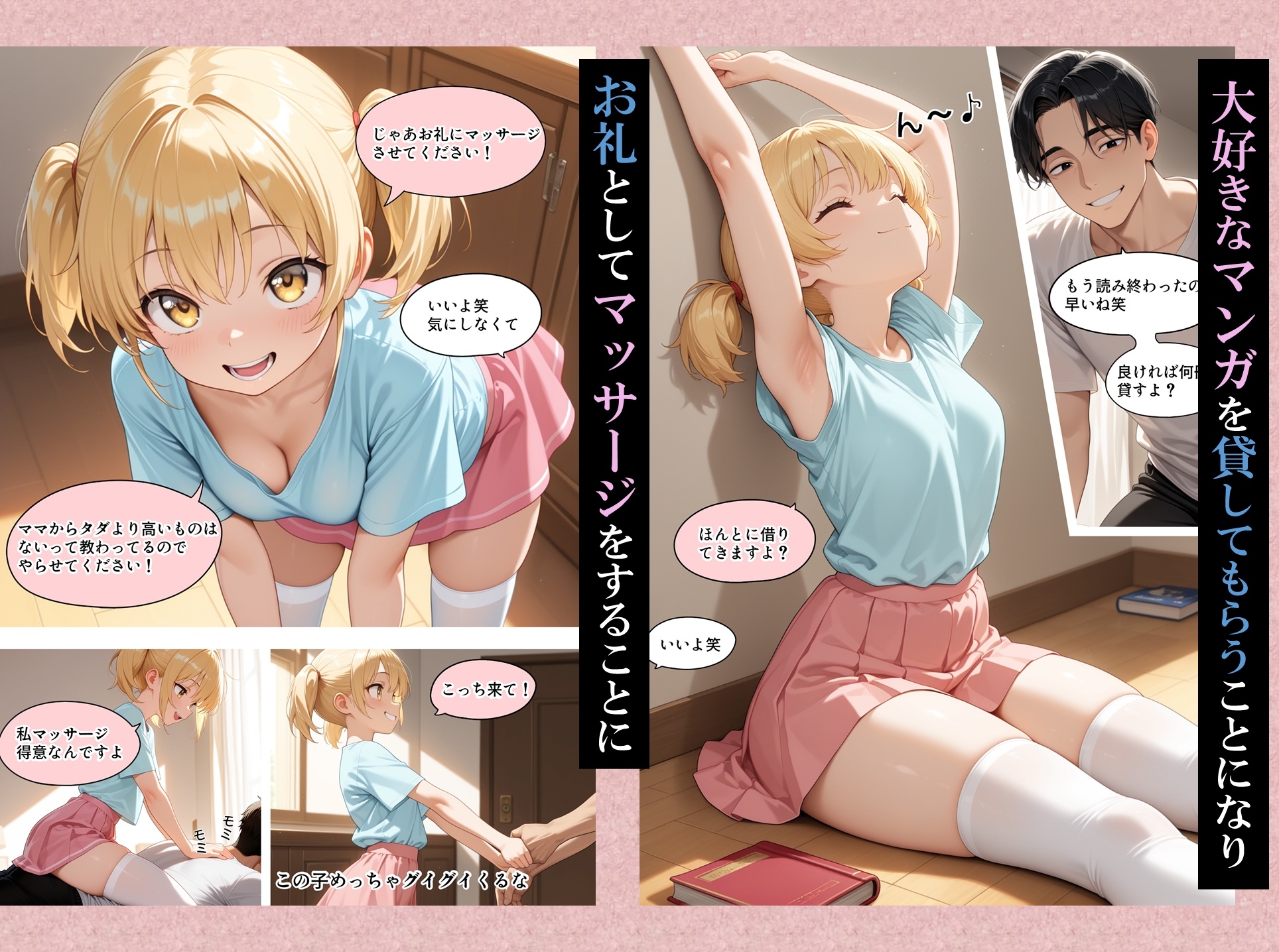 娘の友達が変態すぎる！