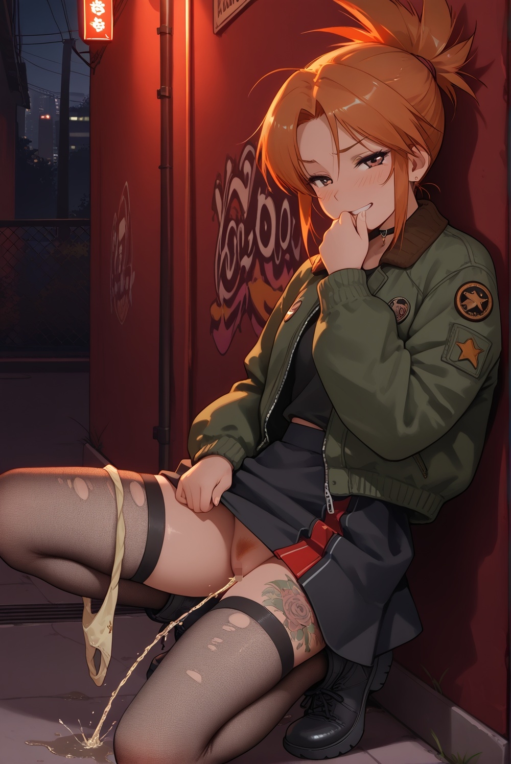 裏通りのおしっこ事情 – Preview 5