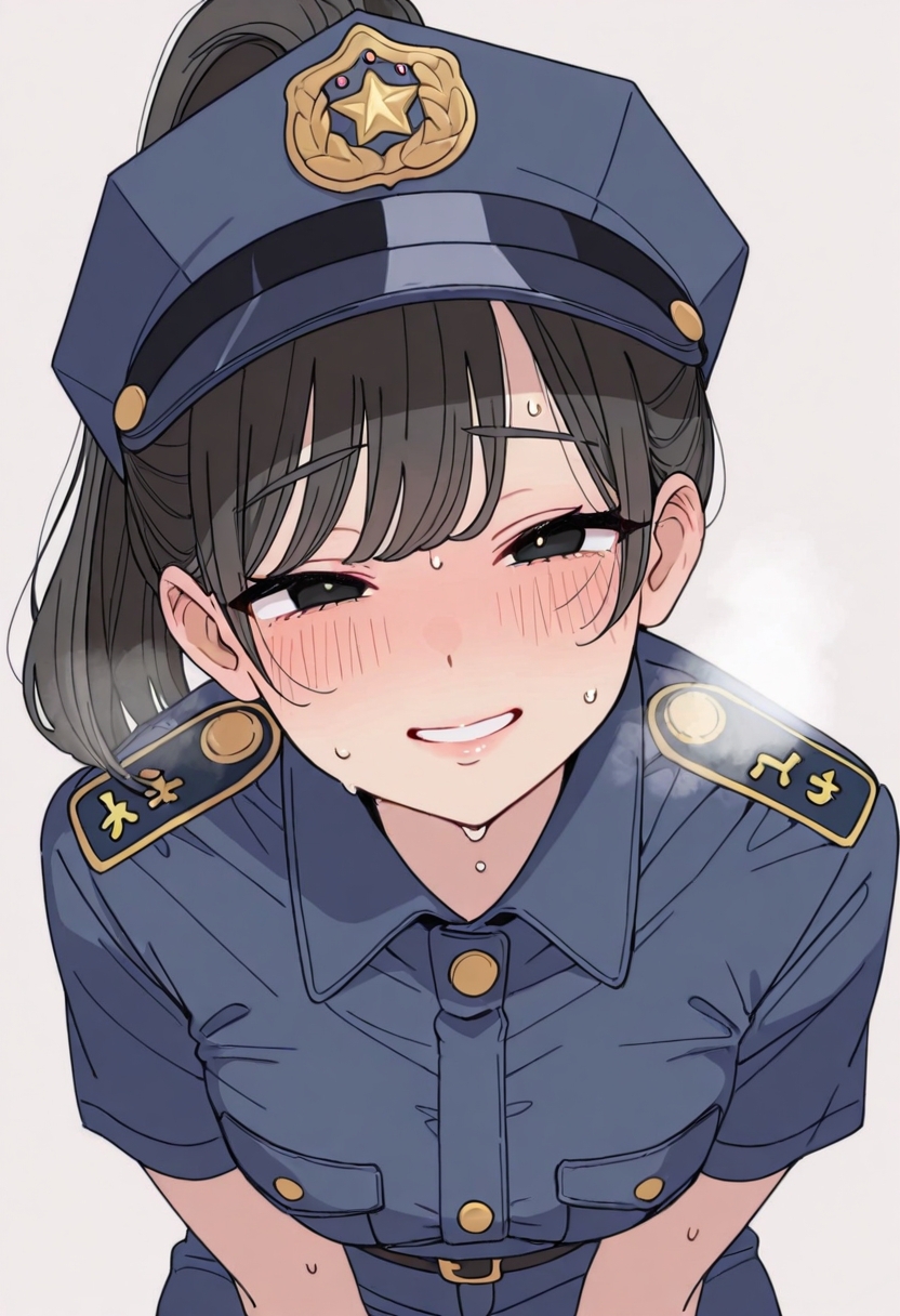 お巡りさんこっちです