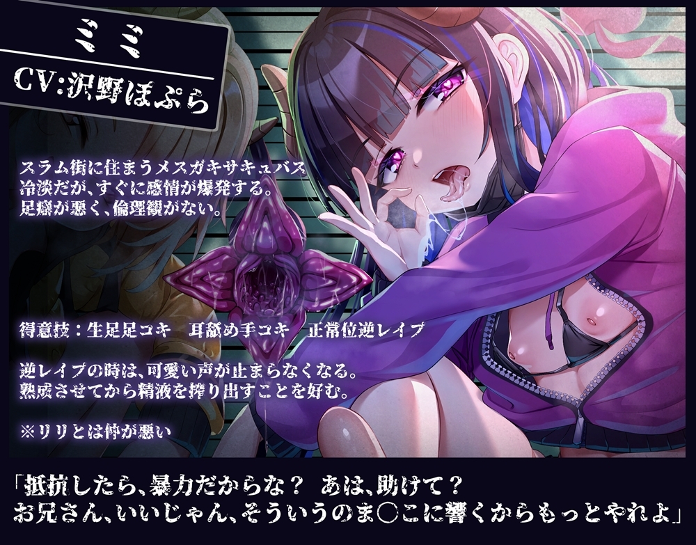 半グレメ○ガキサキュバスどもにリンチされる音声