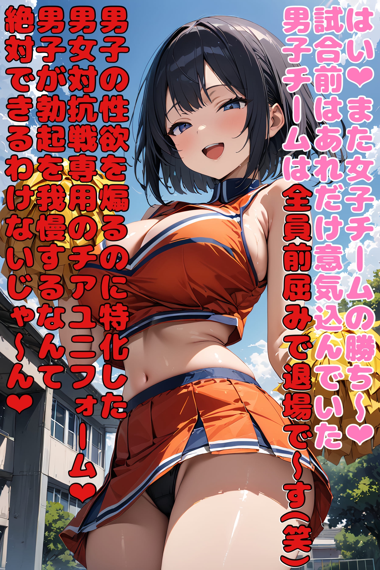 チアガールちゃんの色仕掛けまとめ