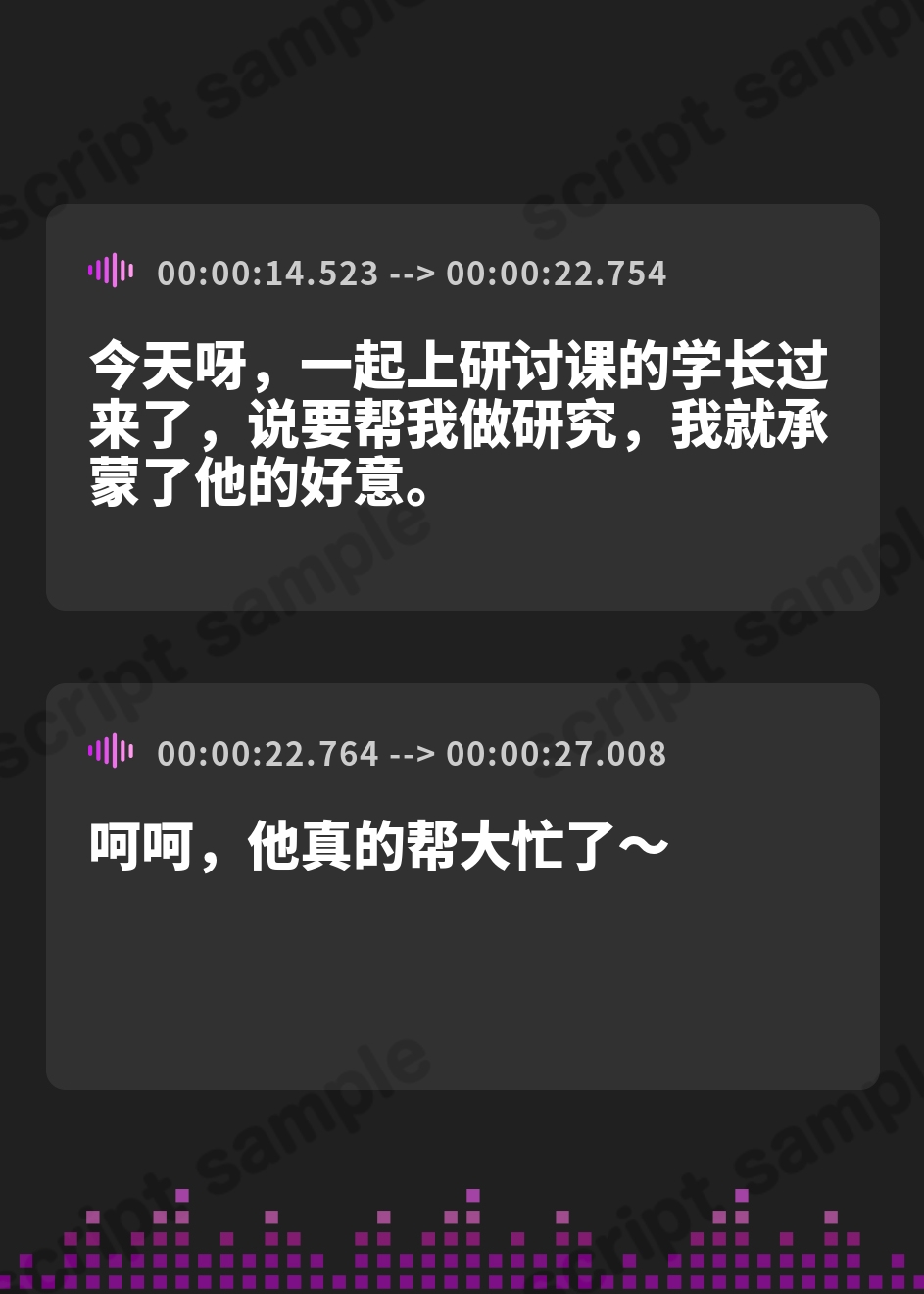 【簡体中文版】幸せな人生だった。【心に余裕のある方のみ視聴してください。/CV:雲八はち】 – Preview 3