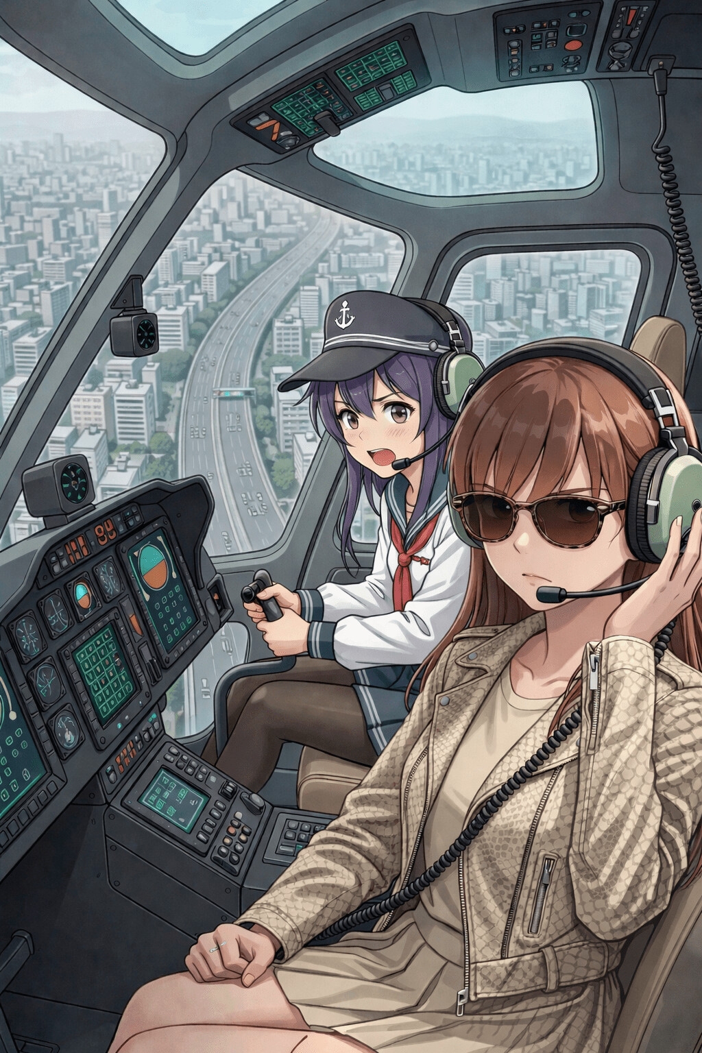 【大井&北上、暁】『あぶないハマのパイソンズ』【痛快！ハードボイルド百合アクション/艦○れ】