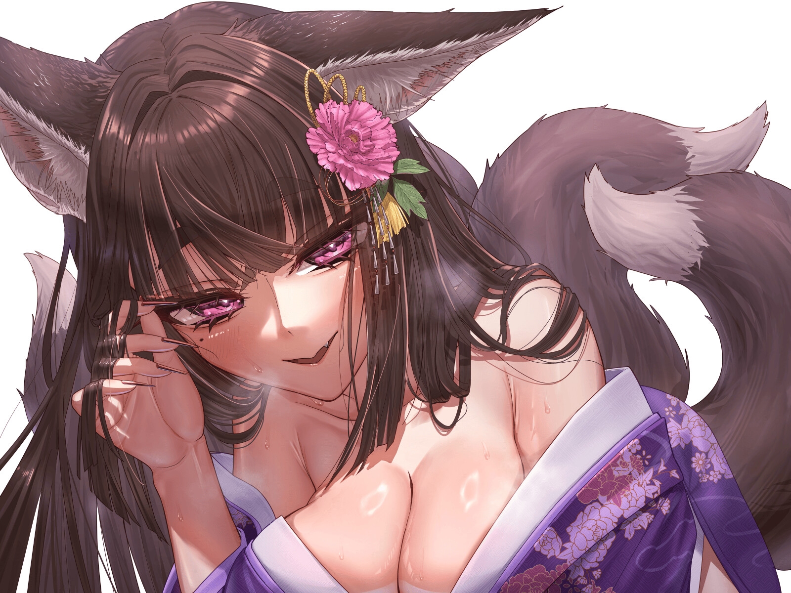 〽️『お願い！九尾の狐さんとときめき不登校生活♡〜甘やかし上手のお稲荷様が九つの尻尾で甘々くすぐりマッサージ〜』【CV 伊恵流 なの】ASMR – Preview 2