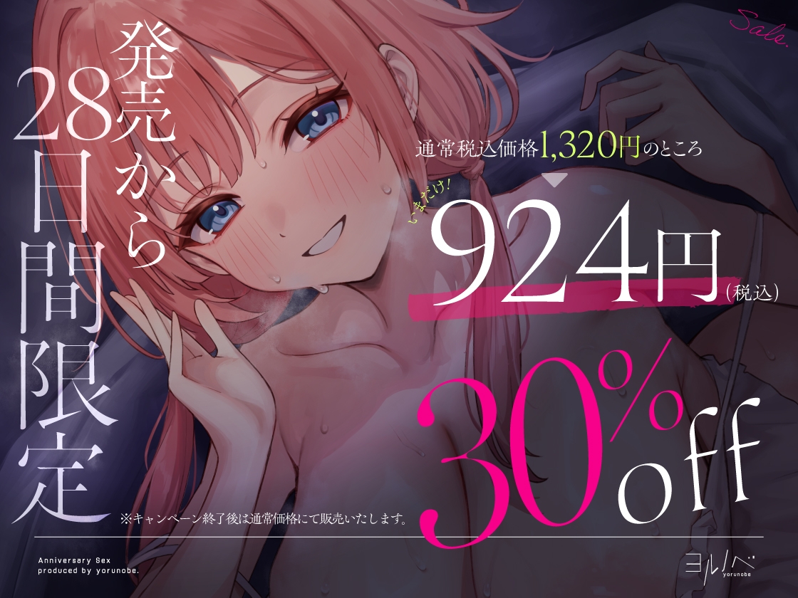 記念日えっち。あなたのことが好きで好きでたまらない甘々彼女と思い出たくさんのらぶらぶえっち – Preview 2
