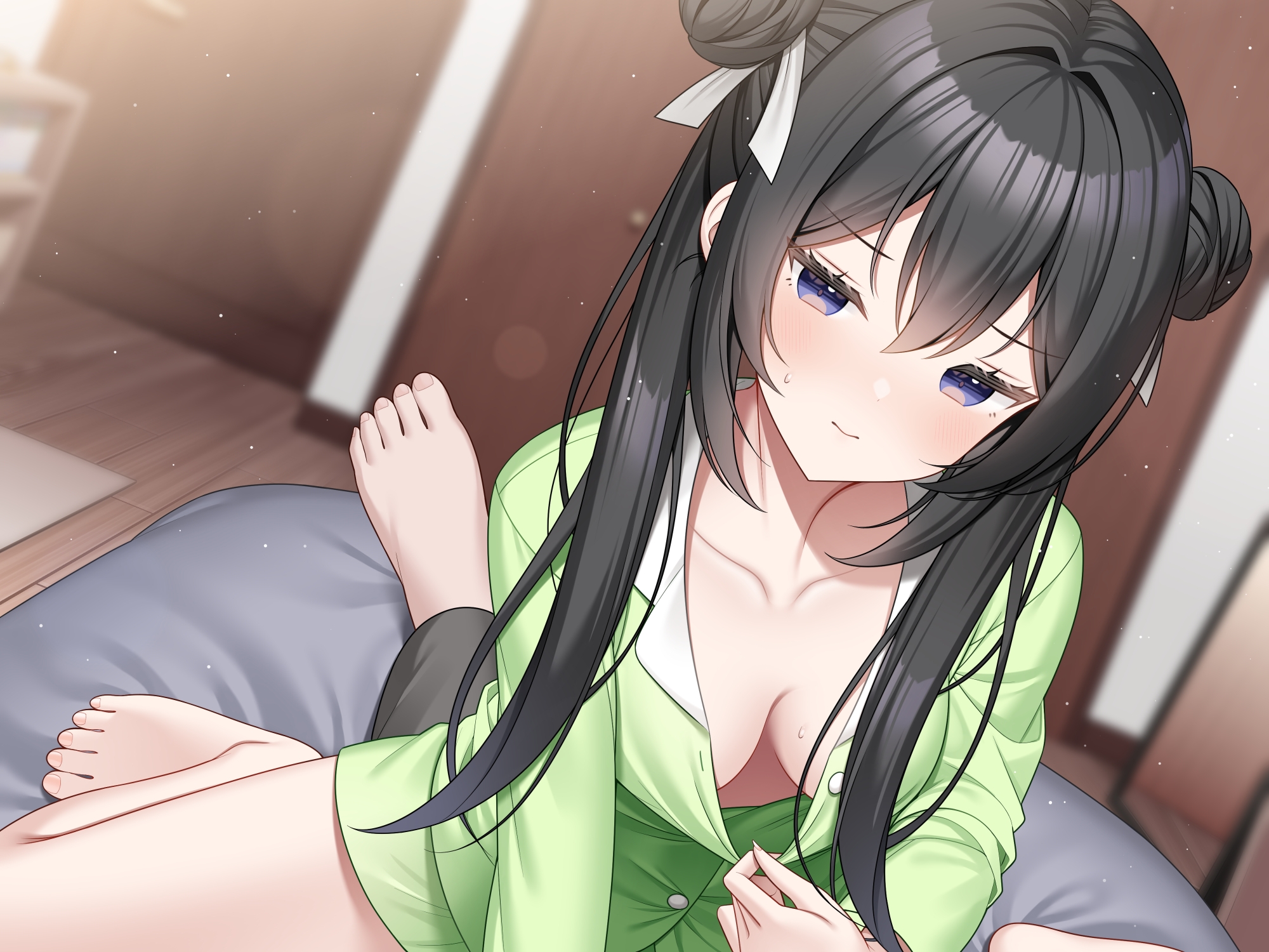 「させて」と誘惑してくる姉を鉄の意志で退けよ！ ～エッチな姉に負けずに眠れ！～【全編ささやき&耳舐め特化】 – Preview 3