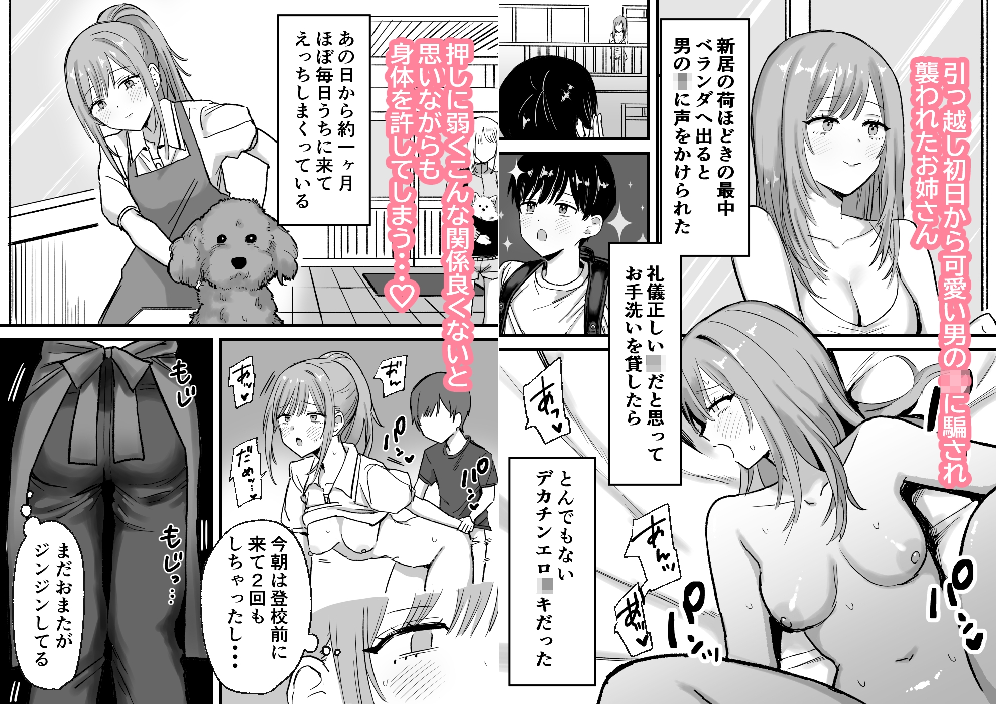 近所のエロ〇キに××されるお姉さん2 – Preview 2