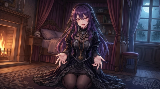 【中文音声】雨夜迷情:猎魔人与温柔吸血鬼的危险邂逅 – main preview